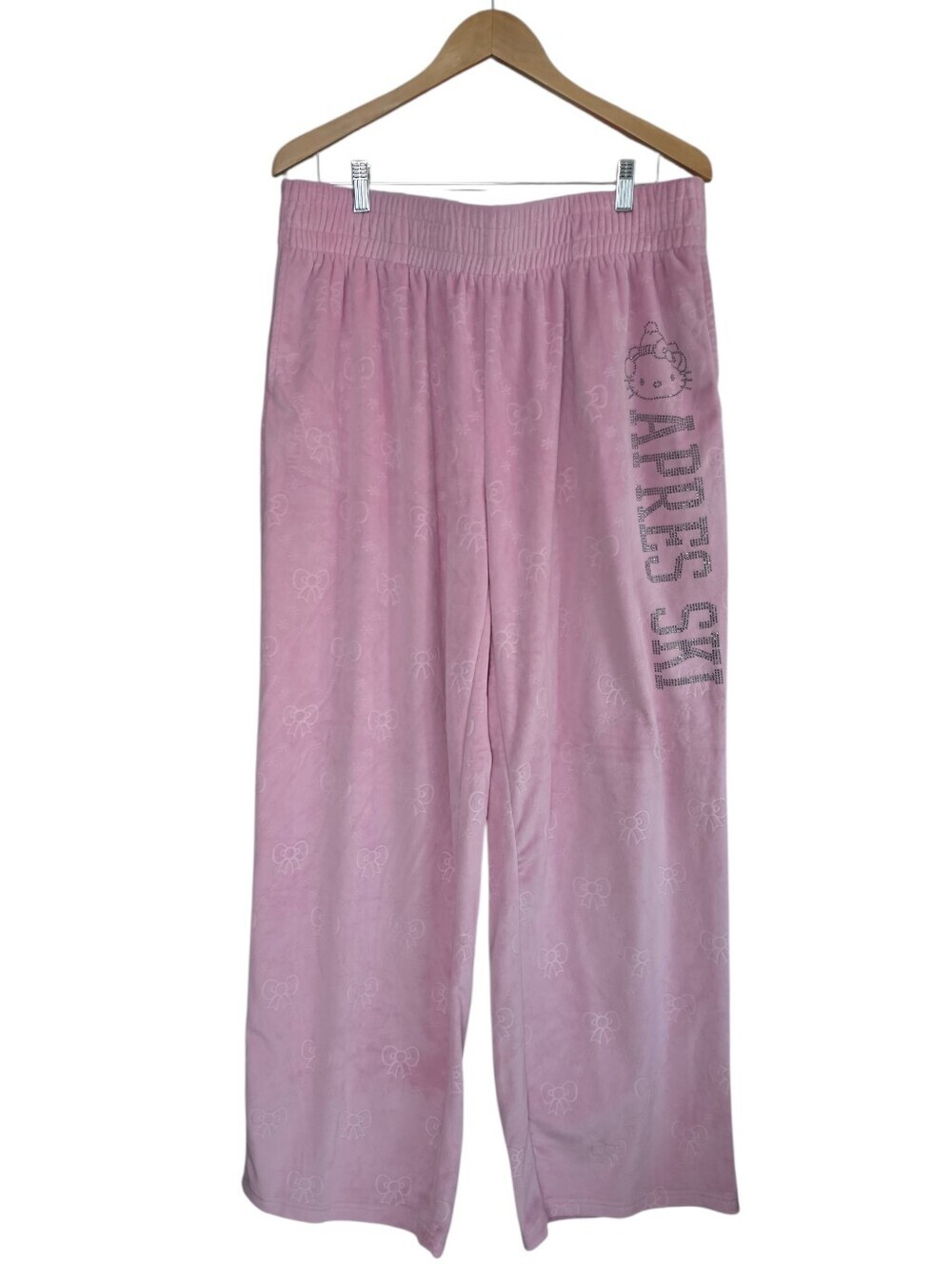 Hello Kitty Pink Wide Leg Lounge Pants